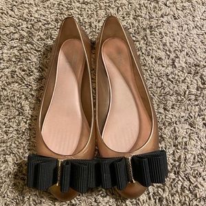 Melissa x Jason Wu pink jelly flats